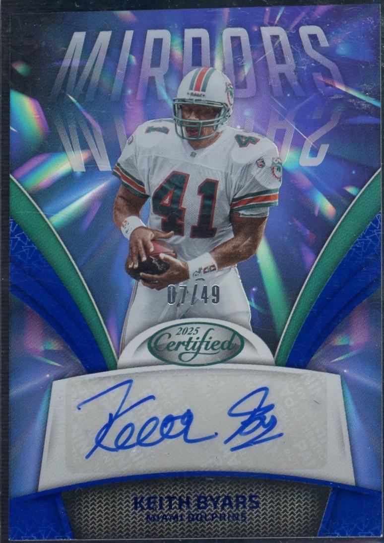 Keith Byars [Blue] #MS-KBY