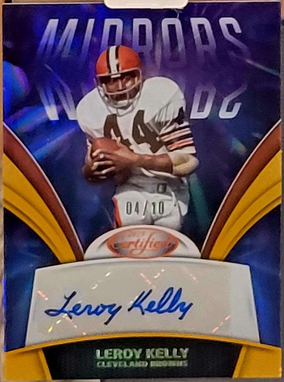 Leroy Kelly [Gold] #MS-LKE