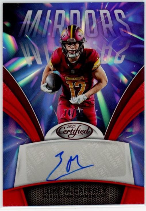 Luke McCaffrey [Red] #MS-LMC