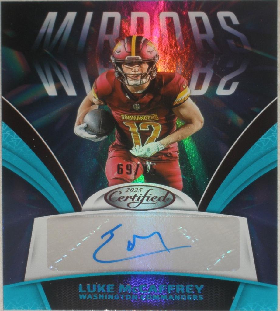 Luke McCaffrey [Teal] #MS-LMC