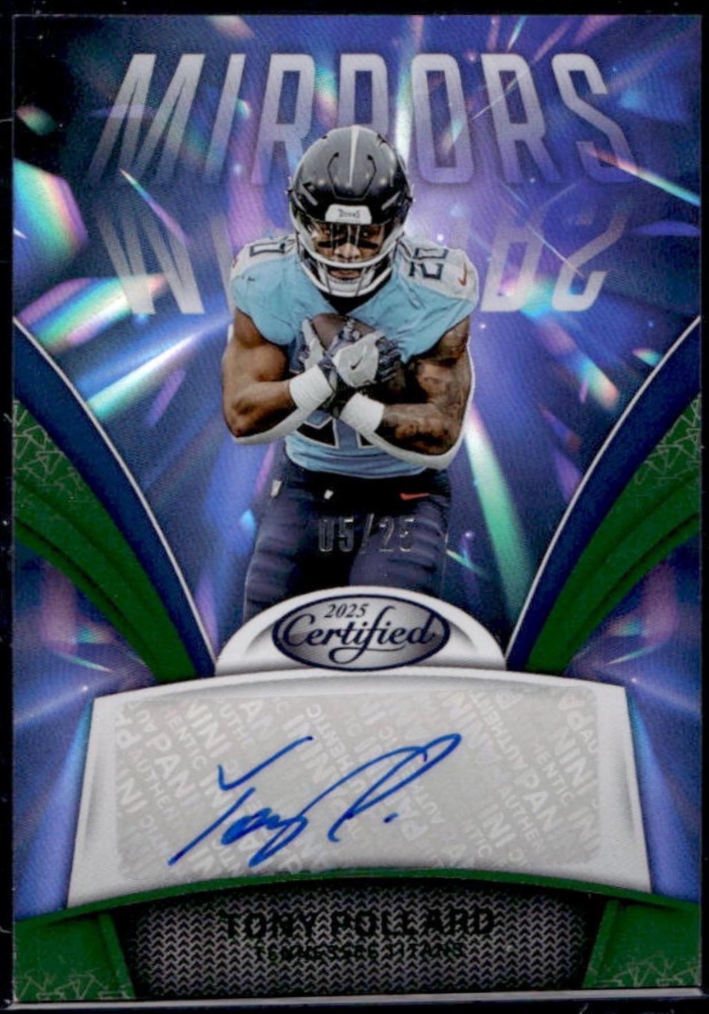 Tony Pollard [Green] #MS-TPO