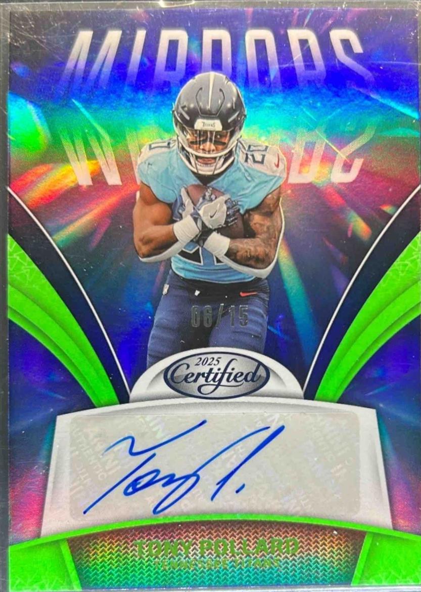 Tony Pollard [Lime Green] #MS-TPO
