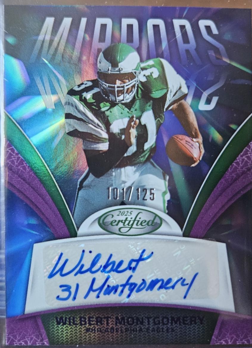 Wilbert Montgomery [Purple] #MS-WMO
