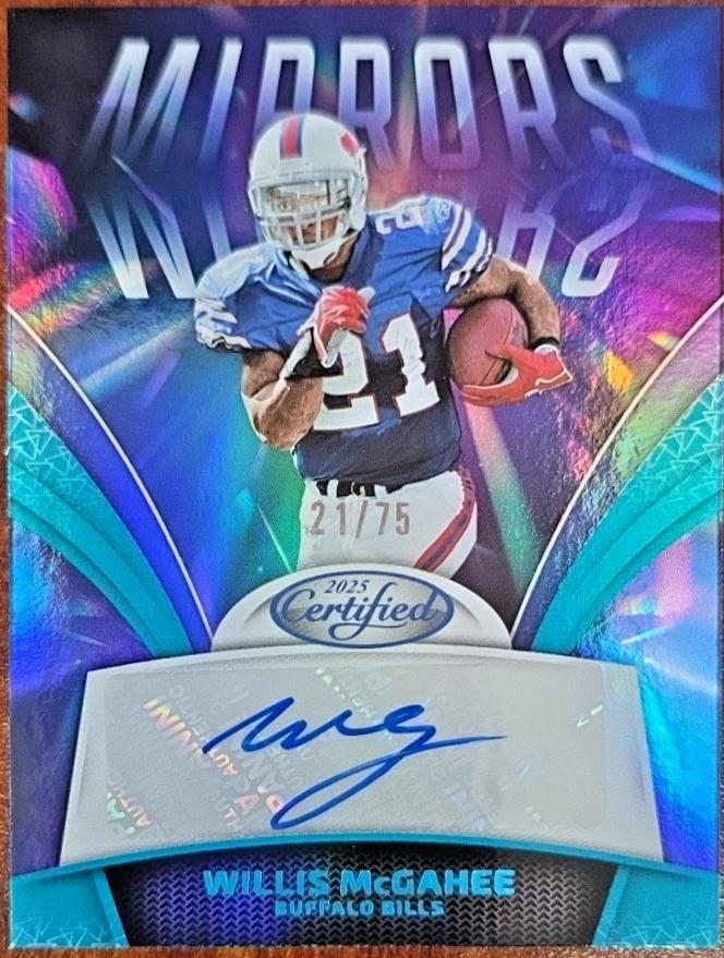 Willis McGahee [Teal] #MS-WMC