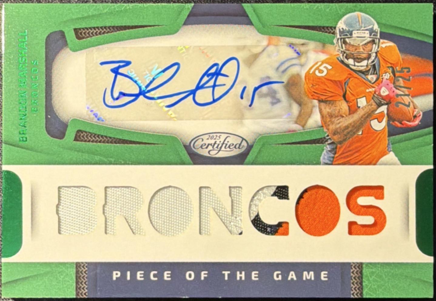 Brandon Marshall #POGS-BML