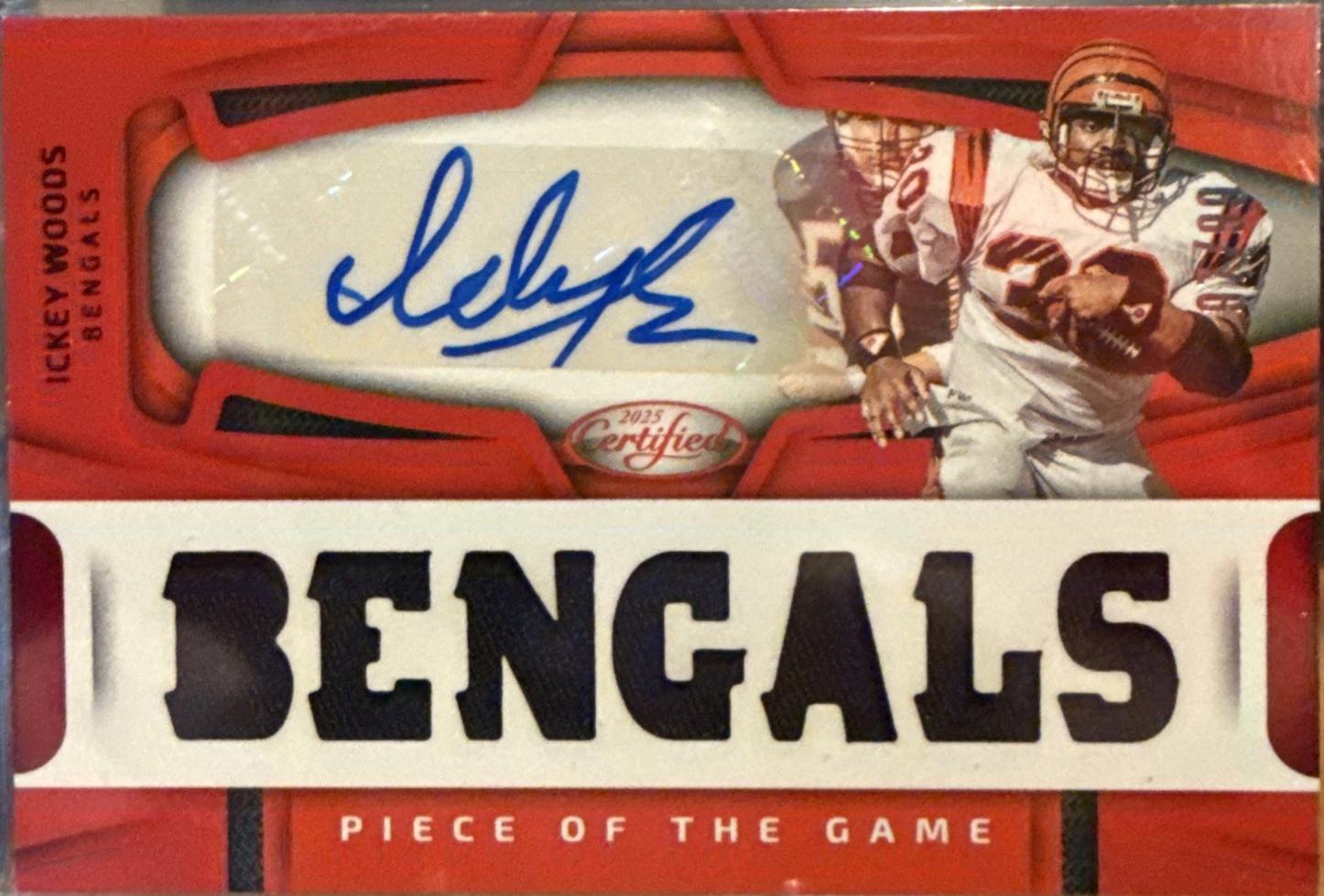 Ickey Woods [Red] #POGS-IWS