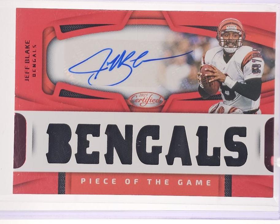Jeff Blake [Red] #POGS-JBE