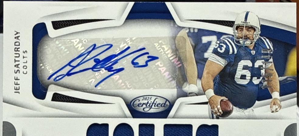 Jeff Saturday #POGS-JSY