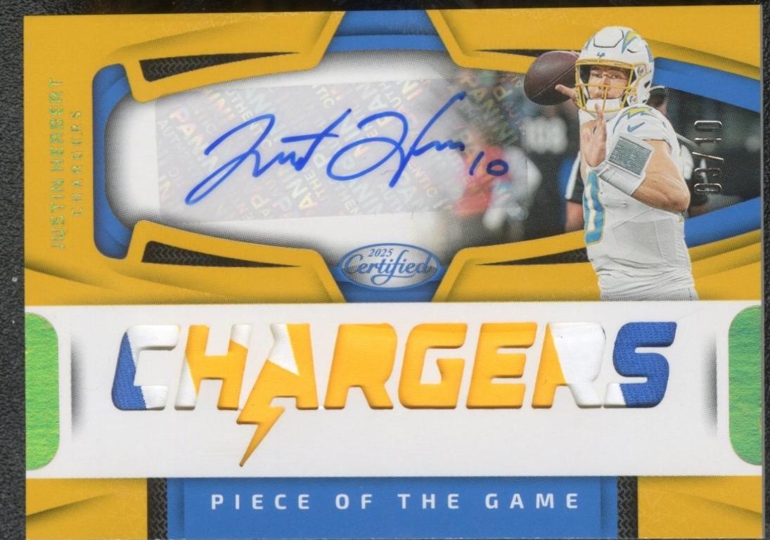 Justin Herbert [Gold] #POGS-JHT