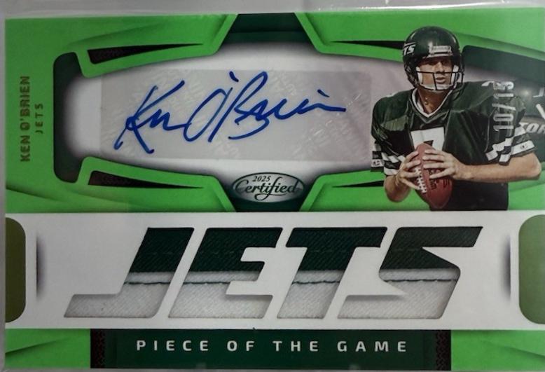 Ken O'Brien [Lime Green] #POGS-KOB