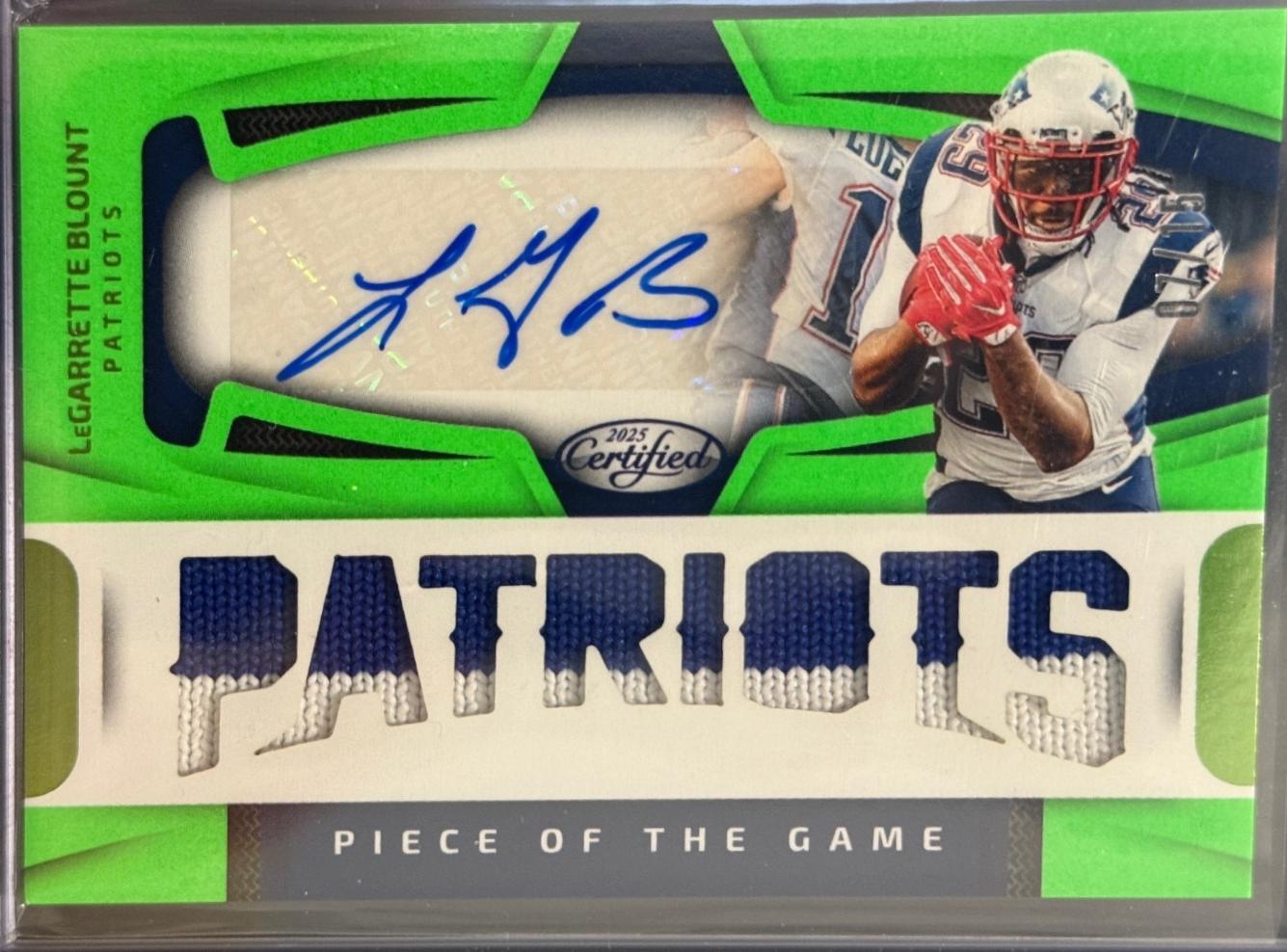 LeGarrette Blount [Lime Green] #POGS-LBT