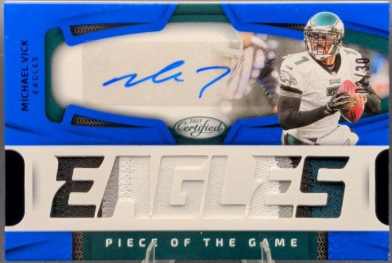 Michael Vick [Blue] #POGS-MVK