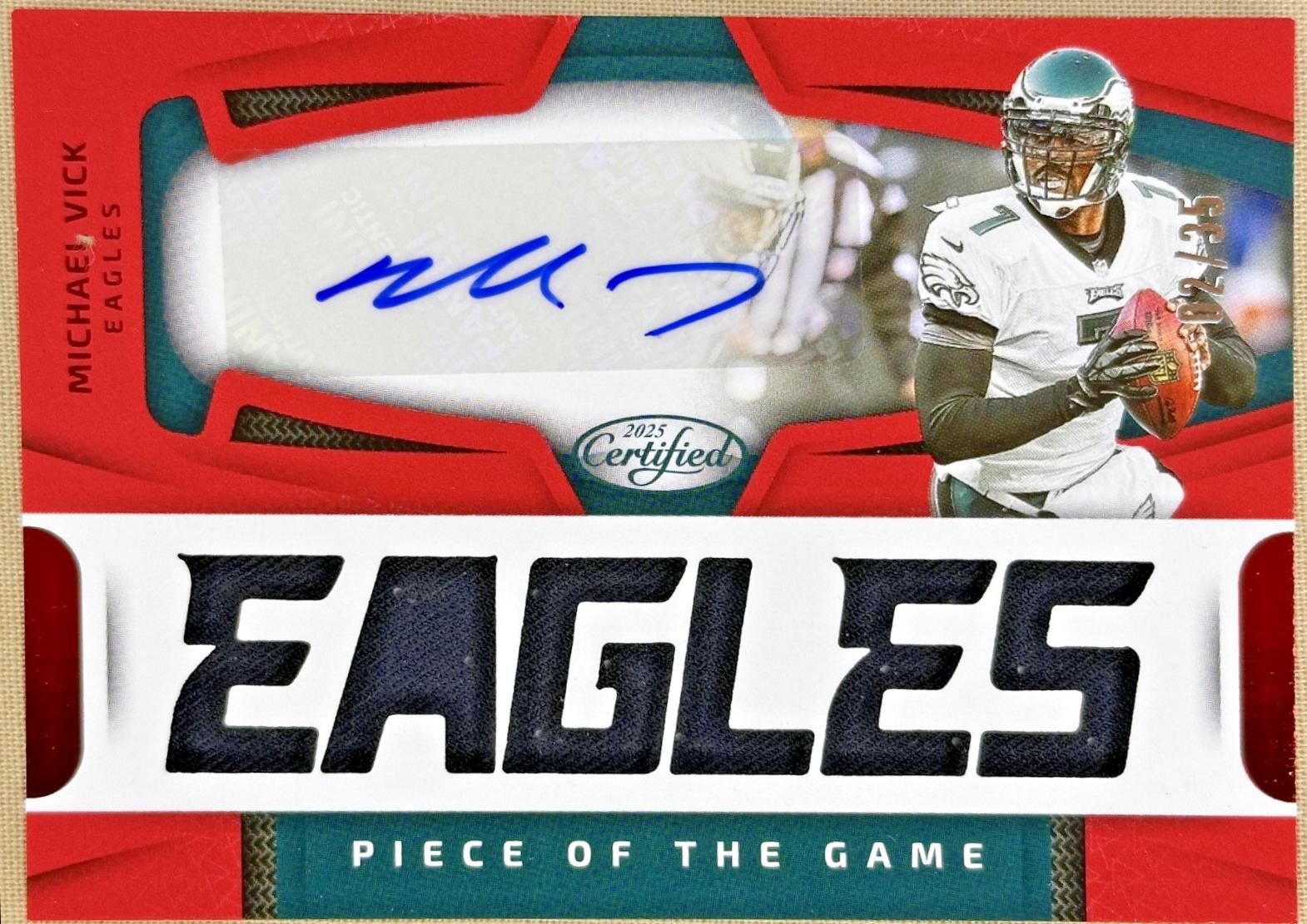 Michael Vick [Red] #POGS-MVK