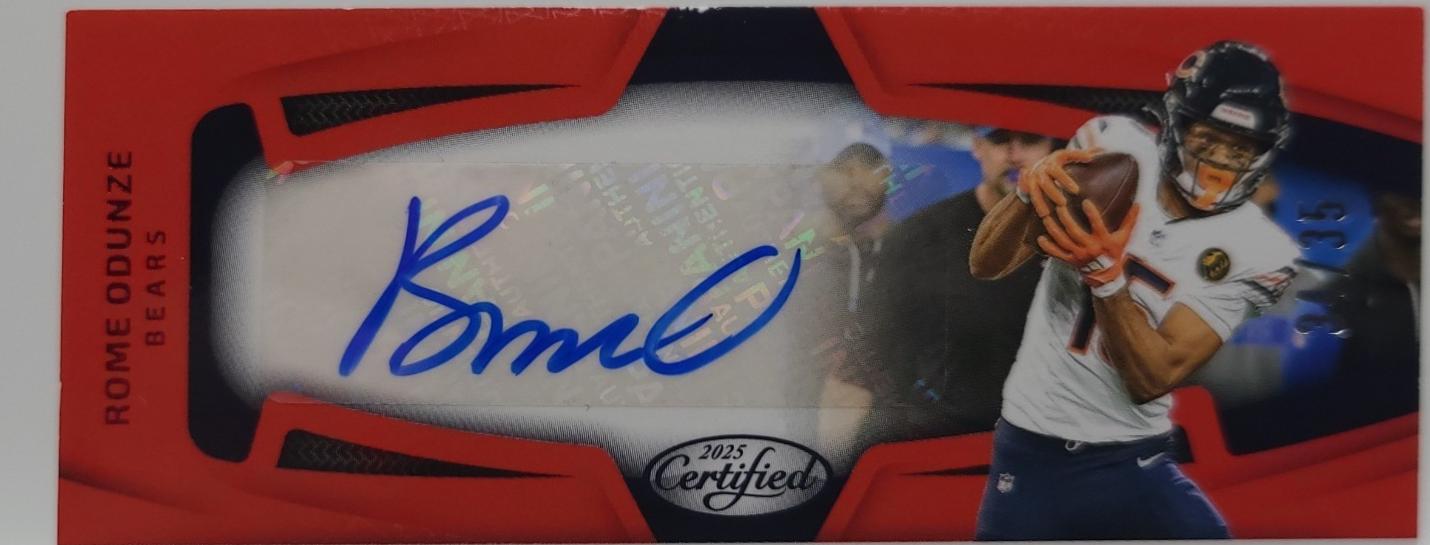 Rome Odunze [Red] #POGS-ROE