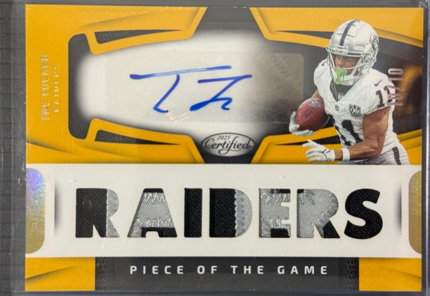 Tre Tucker [Gold] #POGS-TTR
