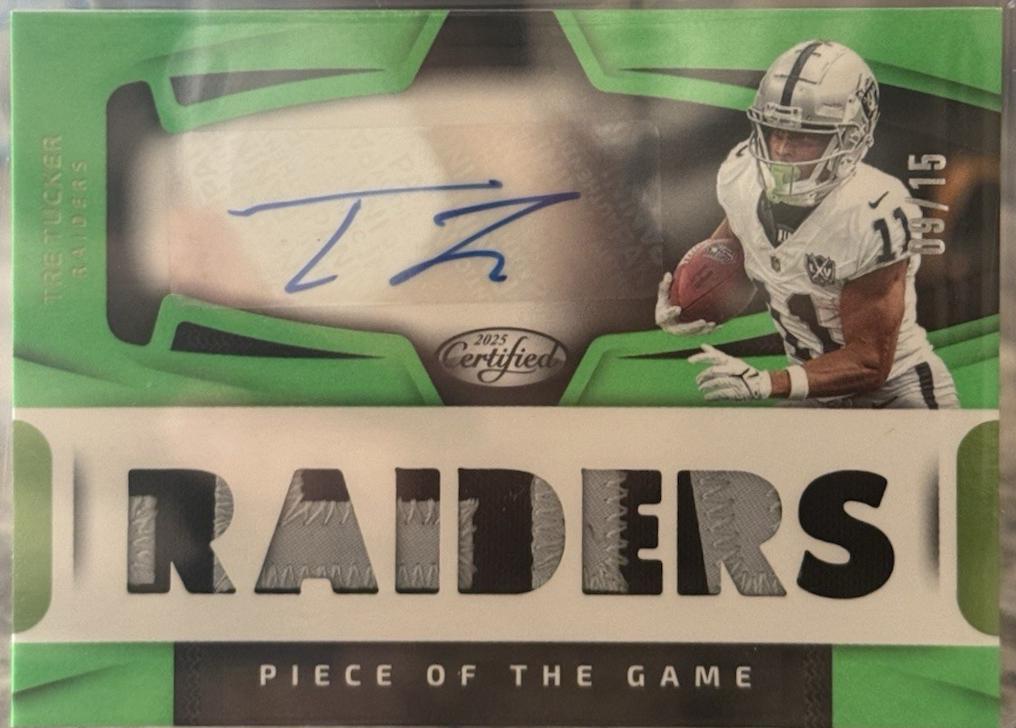 Tre Tucker [Lime Green] #POGS-TTR