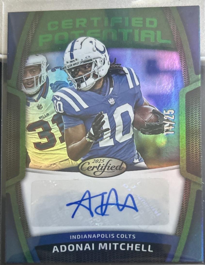 Adonai Mitchell [Mirror Green] #CPS-AMI