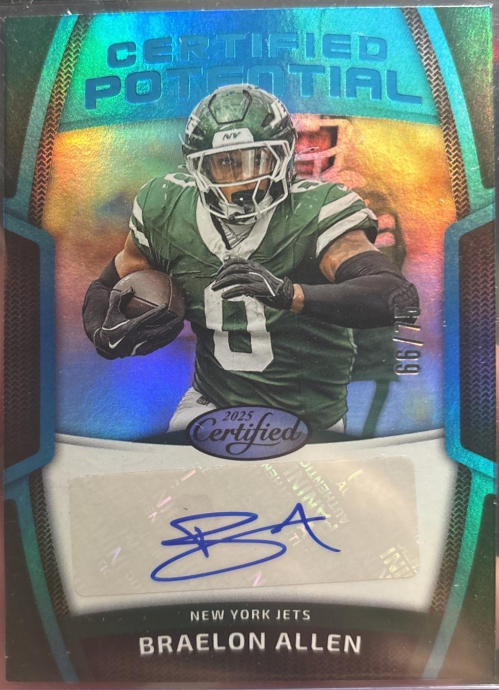 Braelon Allen [Mirror Teal] #CPS-BAL