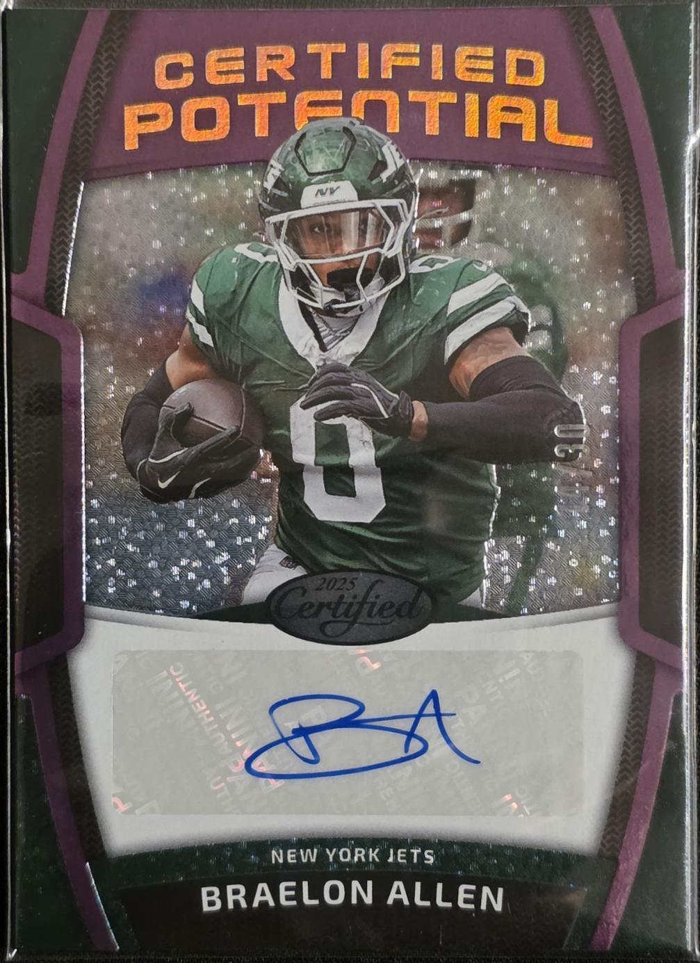 Braelon Allen [Purple Etch] #CPS-BAL