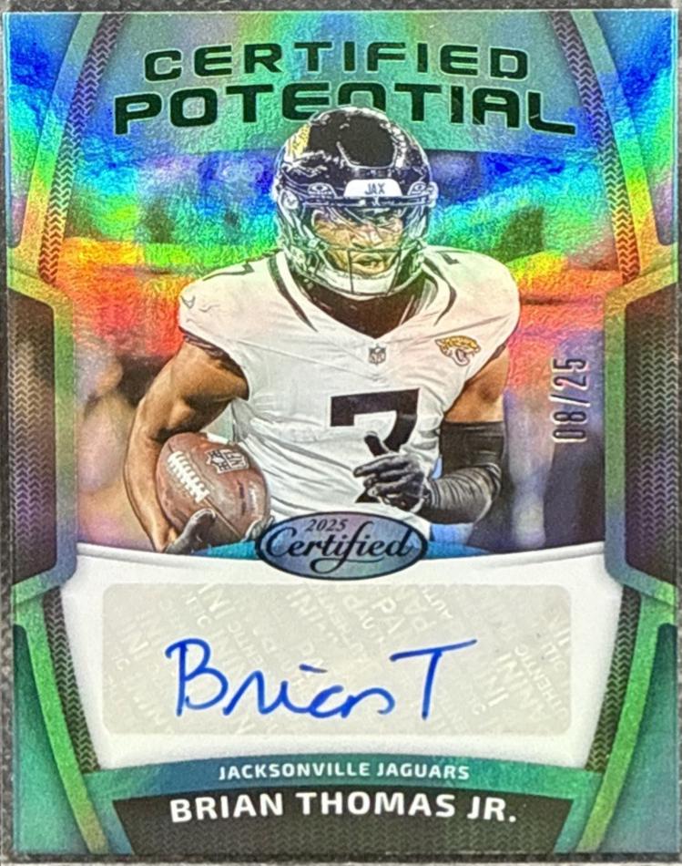 Brian Thomas Jr. [Mirror Green] #CPS-BTH