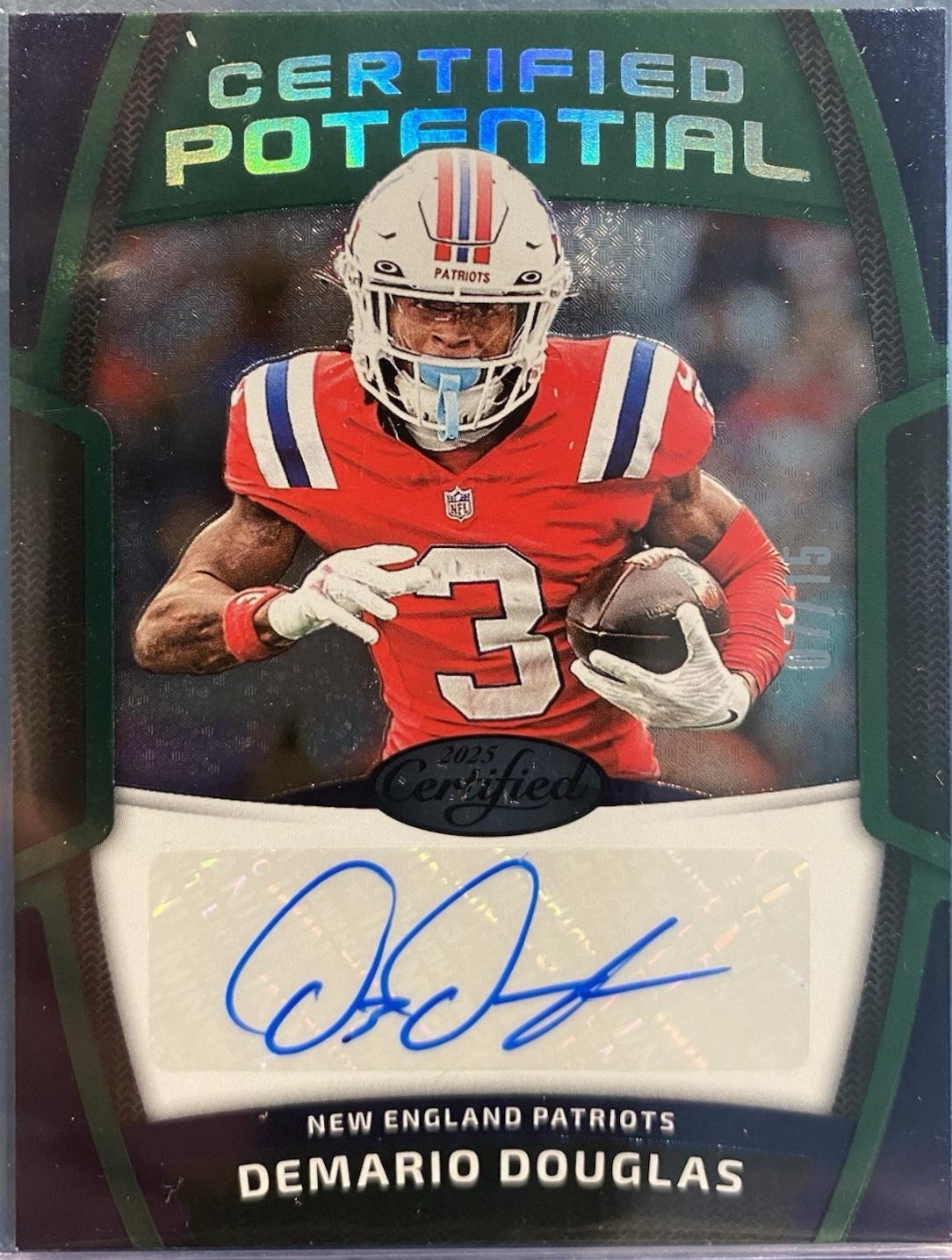 Demario Douglas [Green Etch] #CPS-DDO