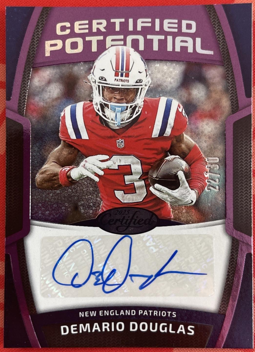 Demario Douglas [Purple Etch] #CPS-DDO