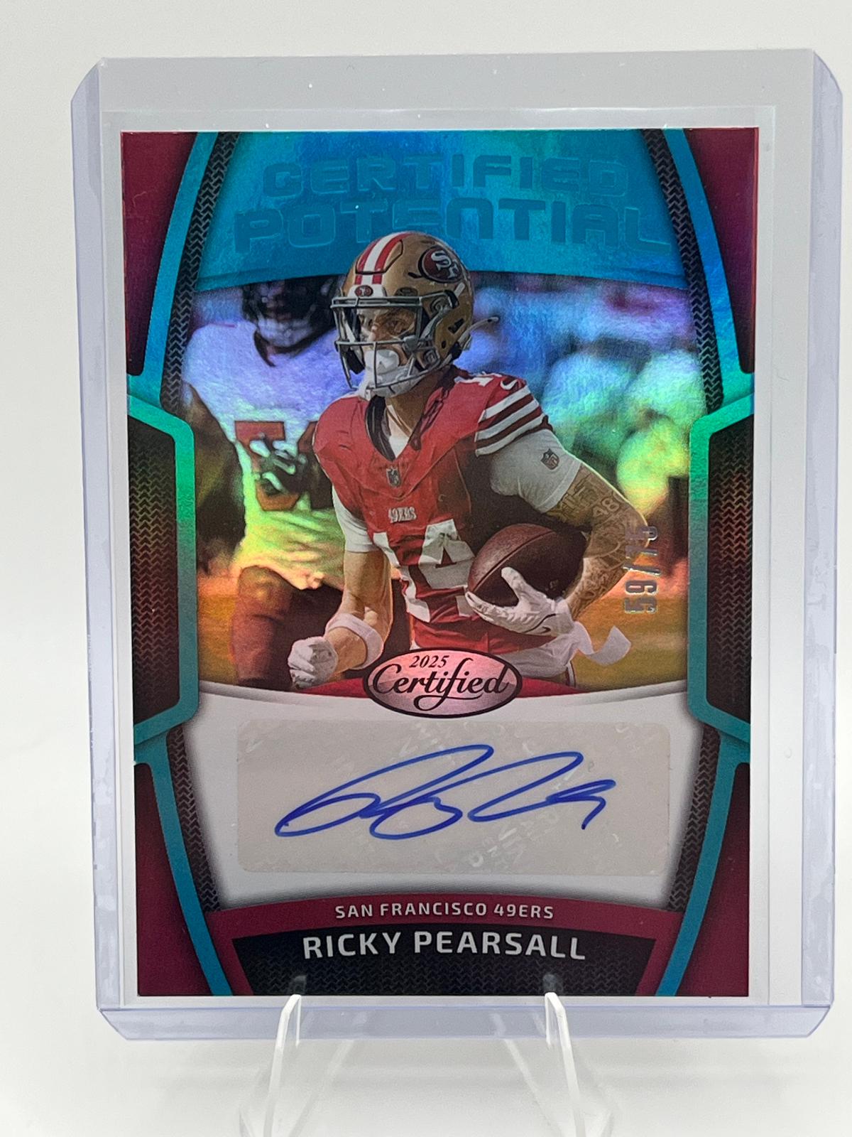 Ricky Pearsall [Mirror Teal] #CPS-RPE