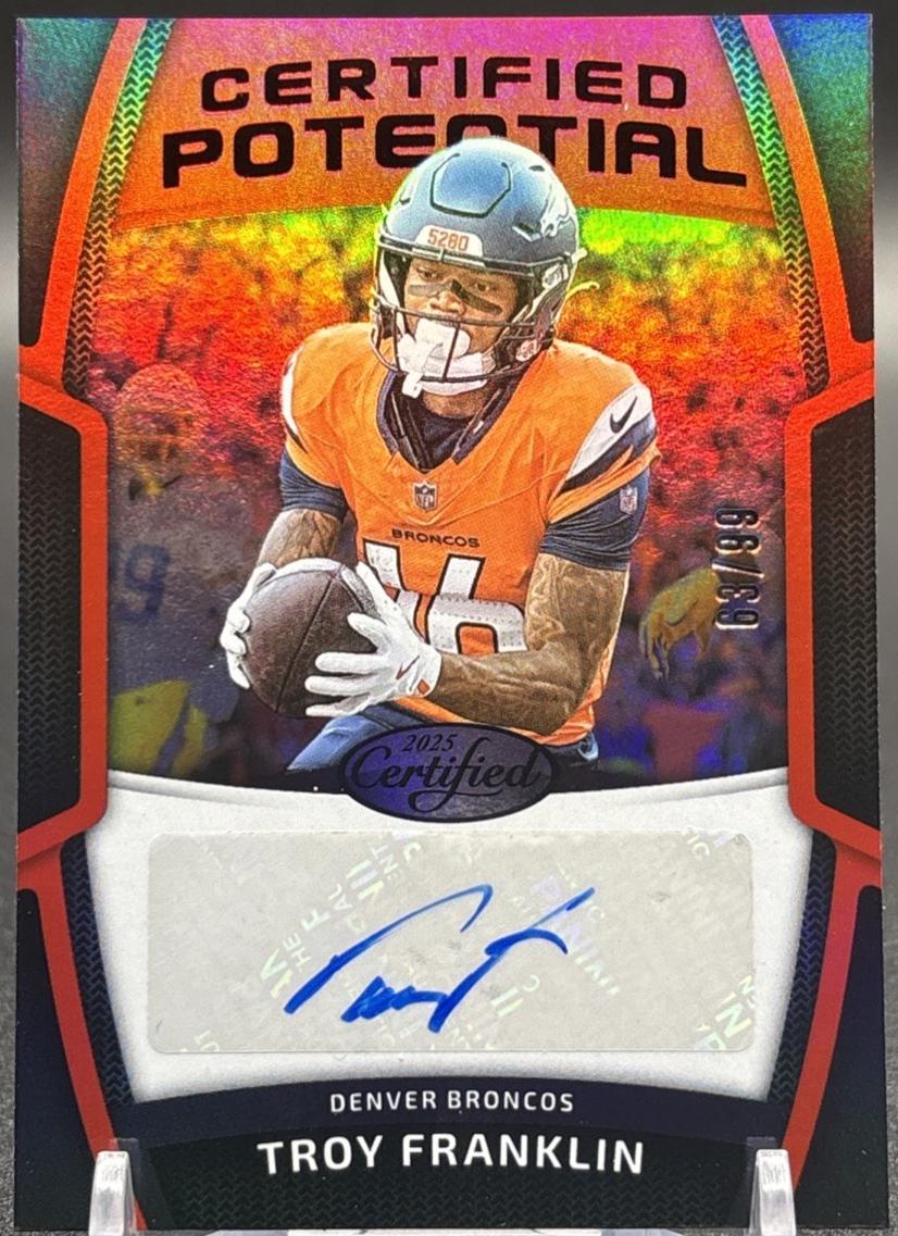 Troy Franklin [Mirror Red] #CPS-TFR