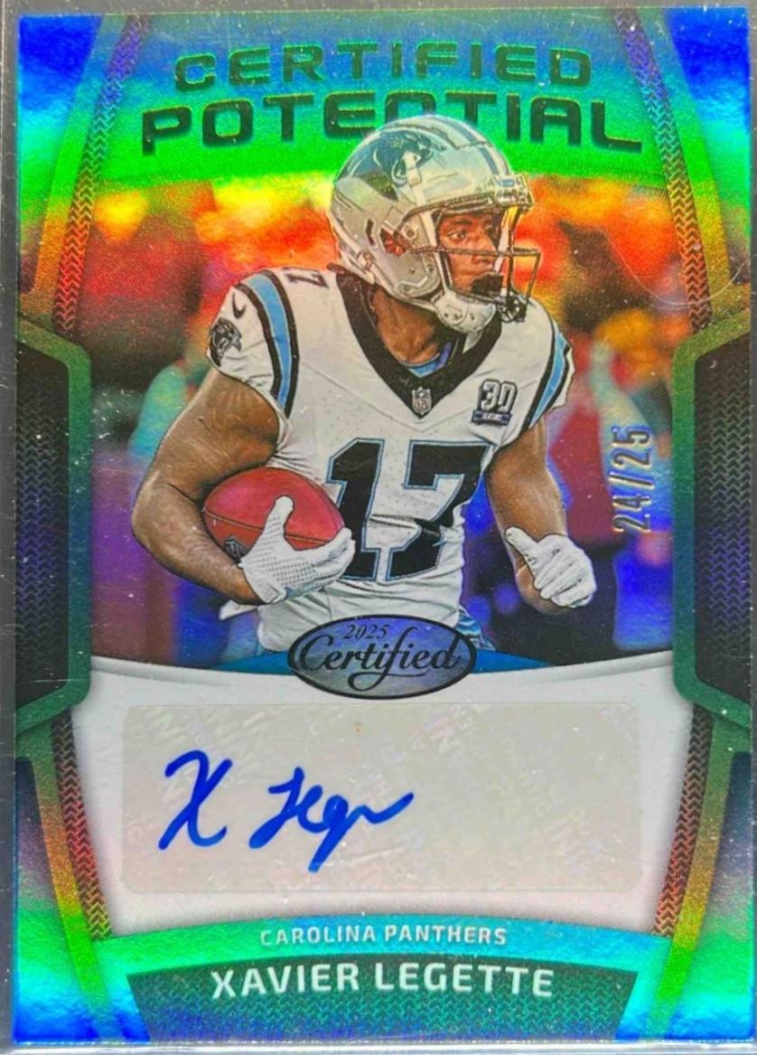 Xavier Legette [Mirror Green] #CPS-XLE