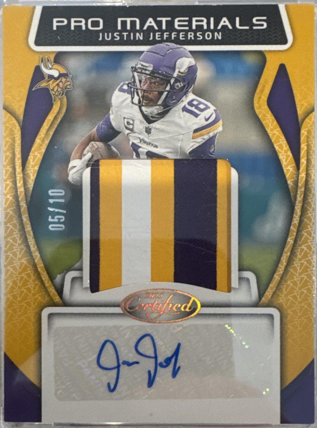 Justin Jefferson [Gold] #PMS-JJN