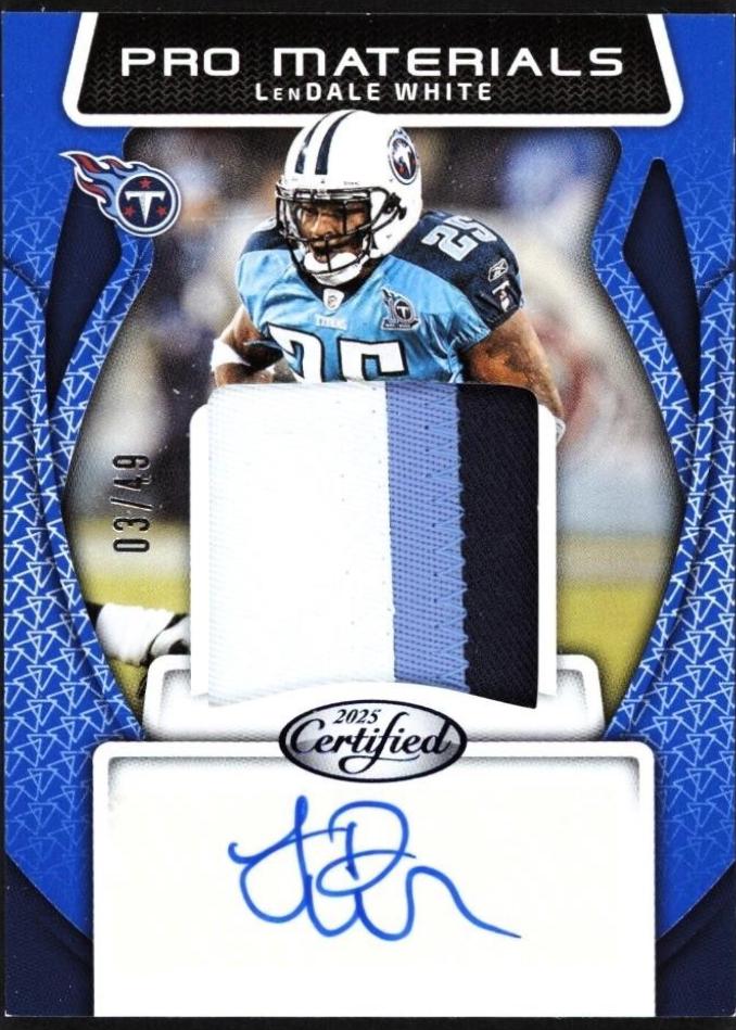 LenDale White [Blue] #PMS-LWE
