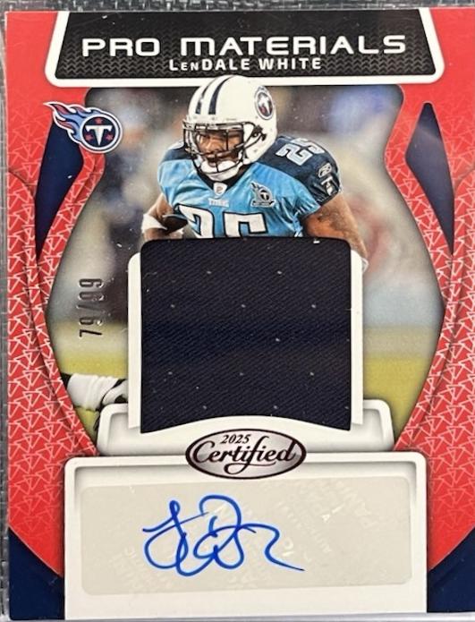 LenDale White [Red] #PMS-LWE