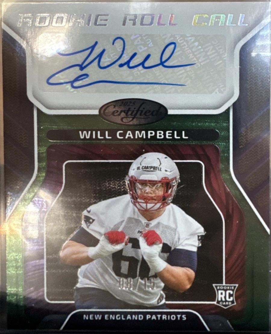 Will Campbell [Green Etch] #RRC-WCA