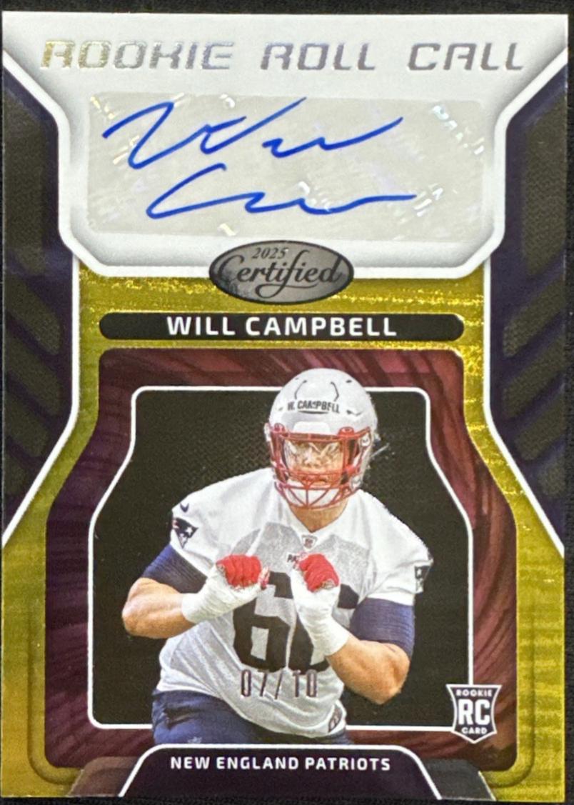 Will Campbell [Mirror Gold] #RRC-WCA
