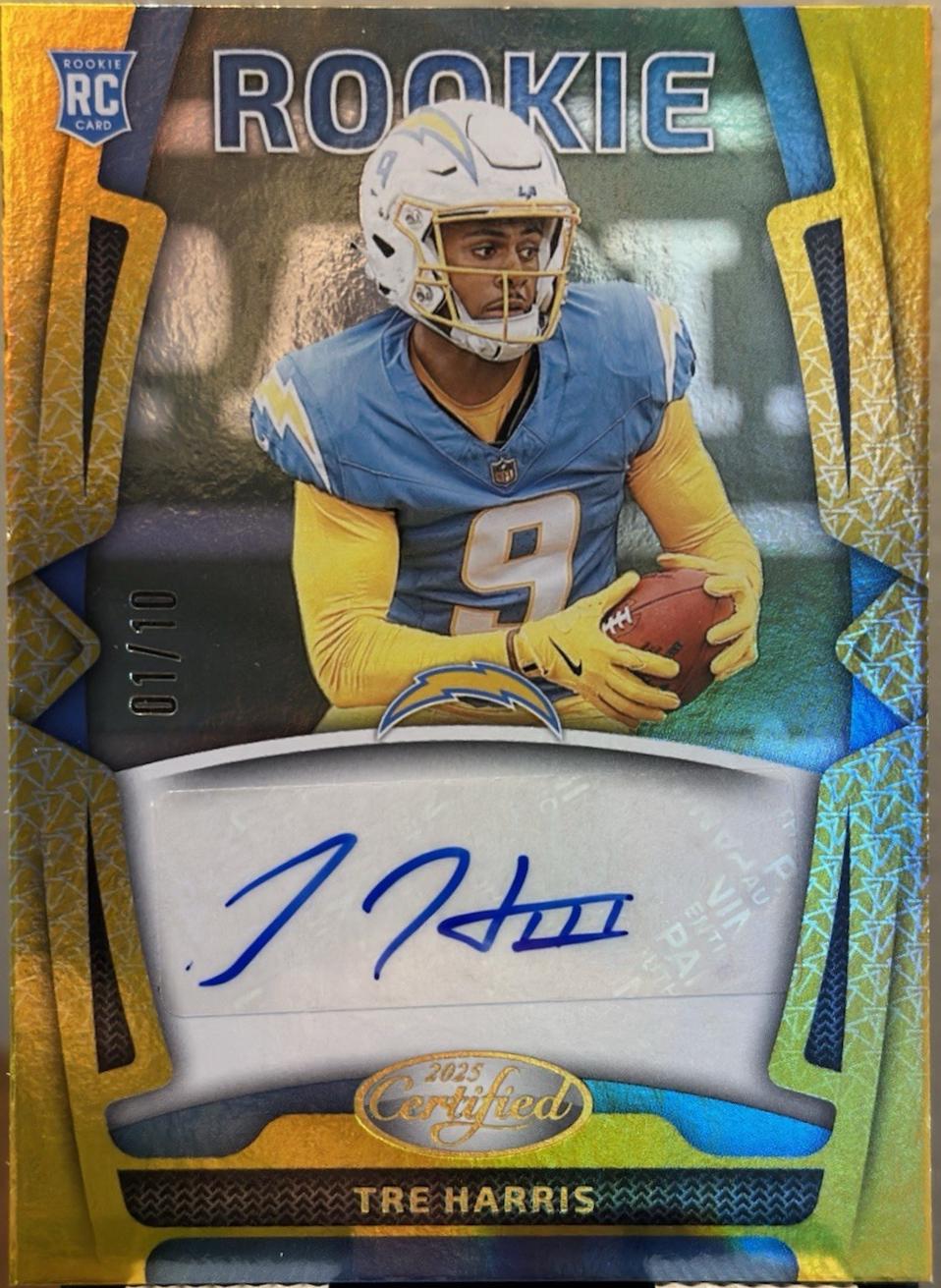 Tre Harris [Mirror Gold] #RSI-OHN