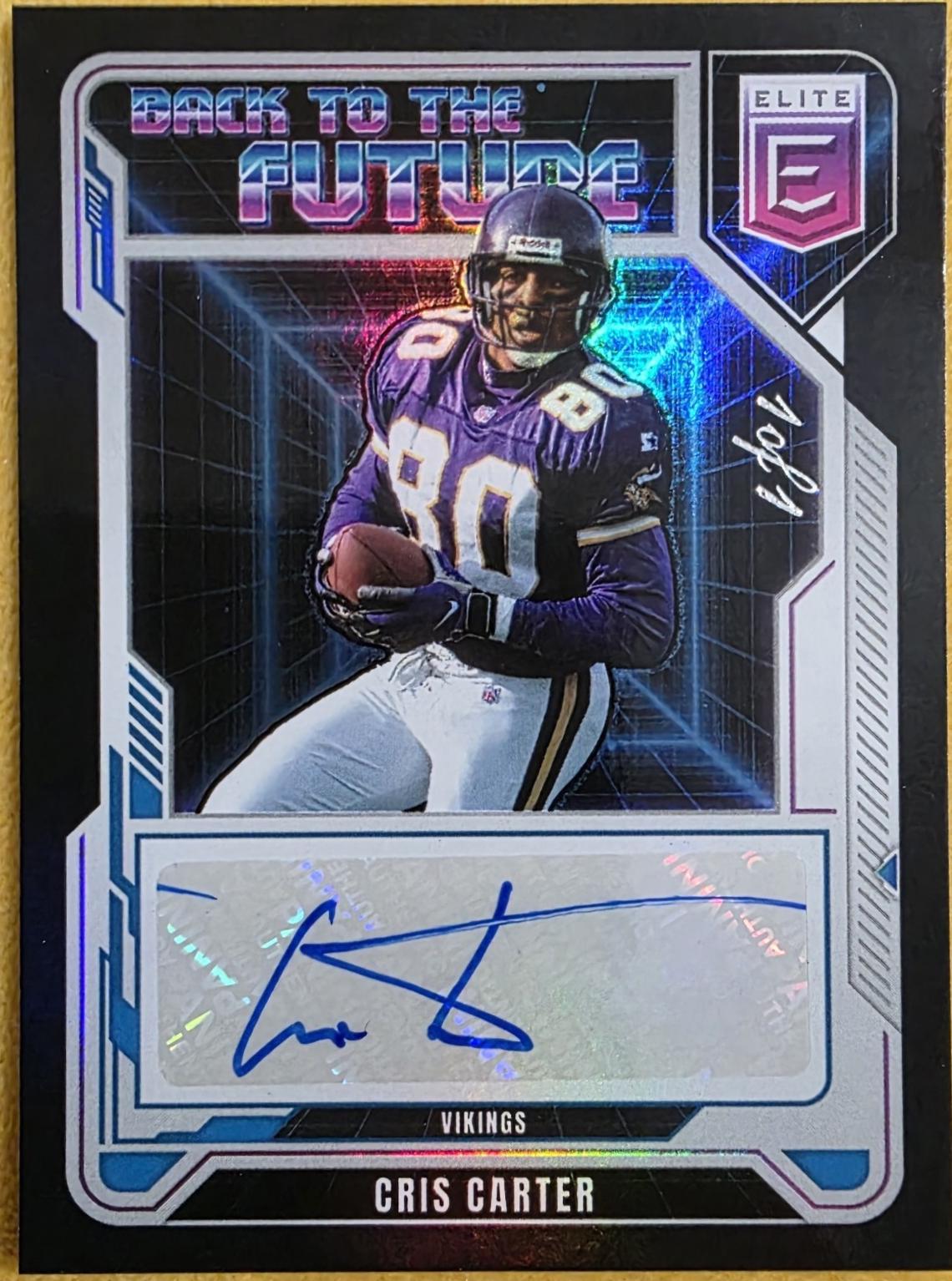 Cris Carter [Black] #BFS-CCR
