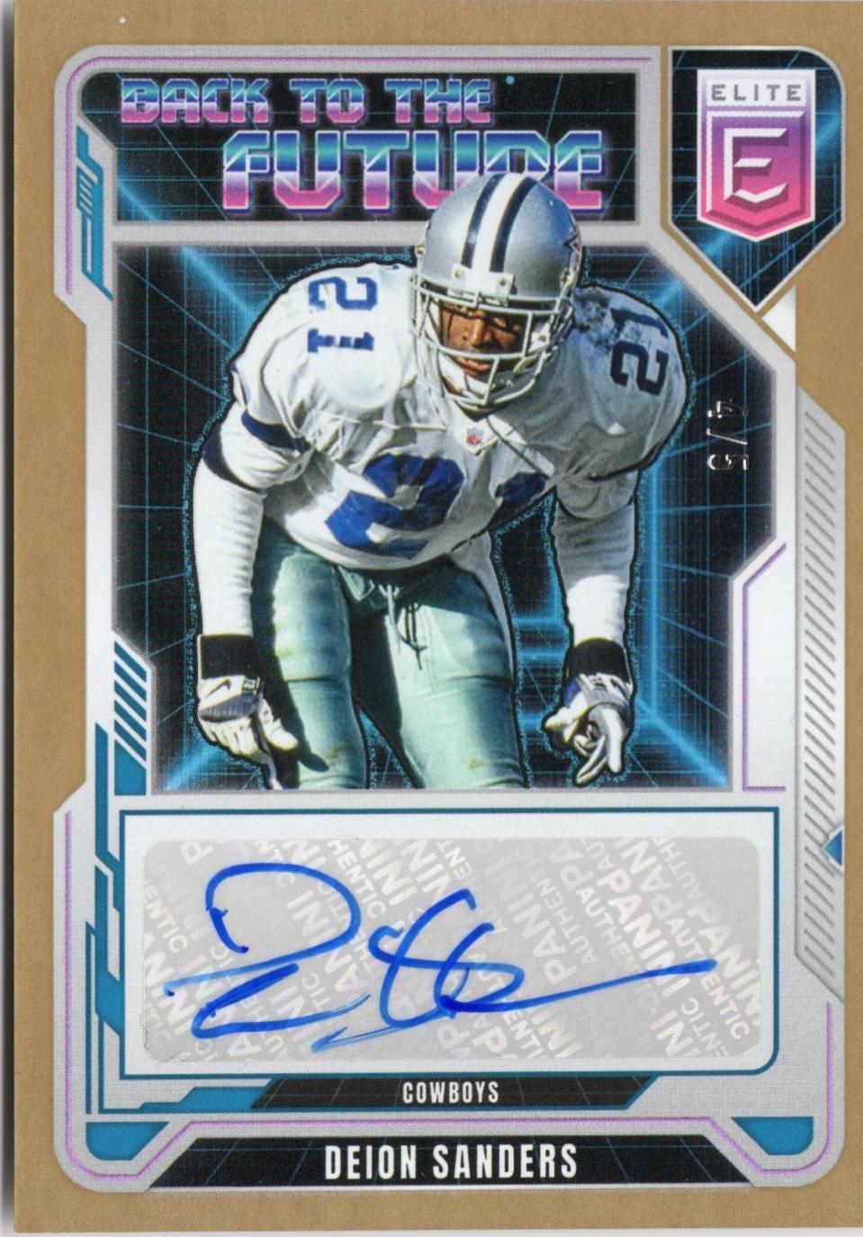 Deion Sanders [Gold] #BFS-DSS