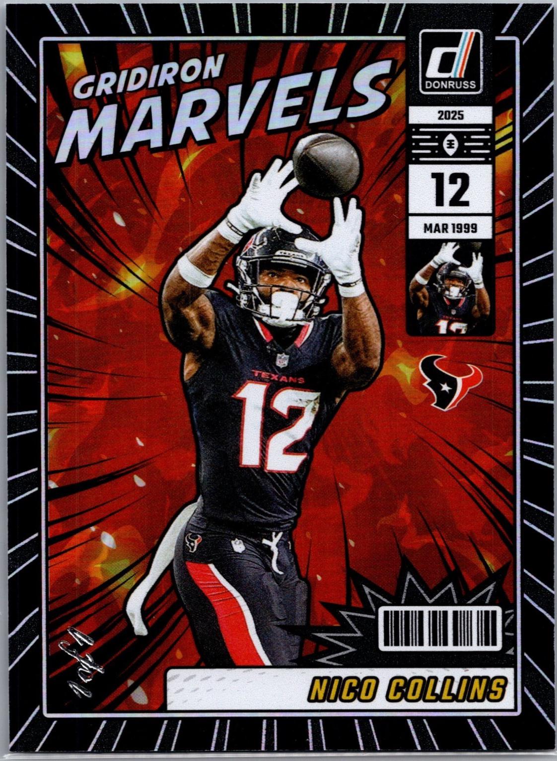 Nico Collins [Black] #GM-NCS