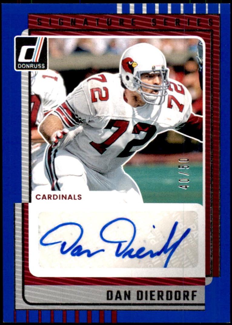 Dan Dierdorf [Blue] #SS-DDF