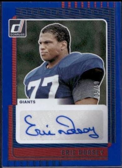 Eric Dorsey [Blue] #SS-EDY