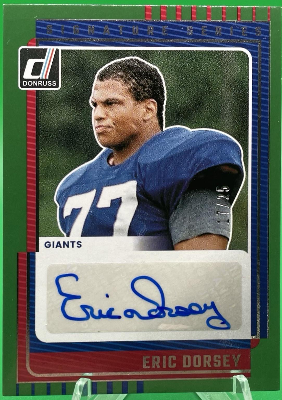 Eric Dorsey [Green] #SS-EDY
