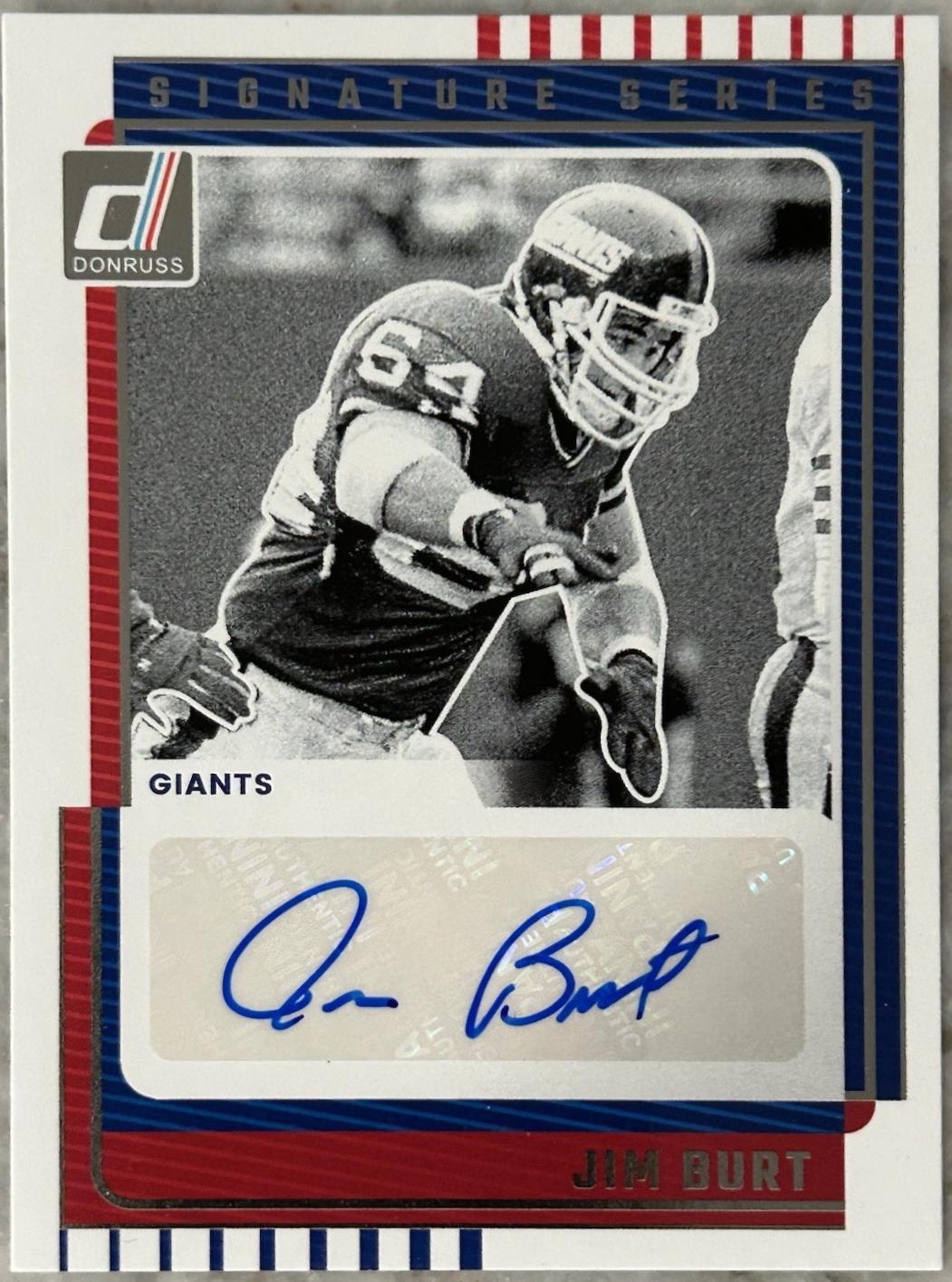 Jim Burt [Green] #SS-JBT