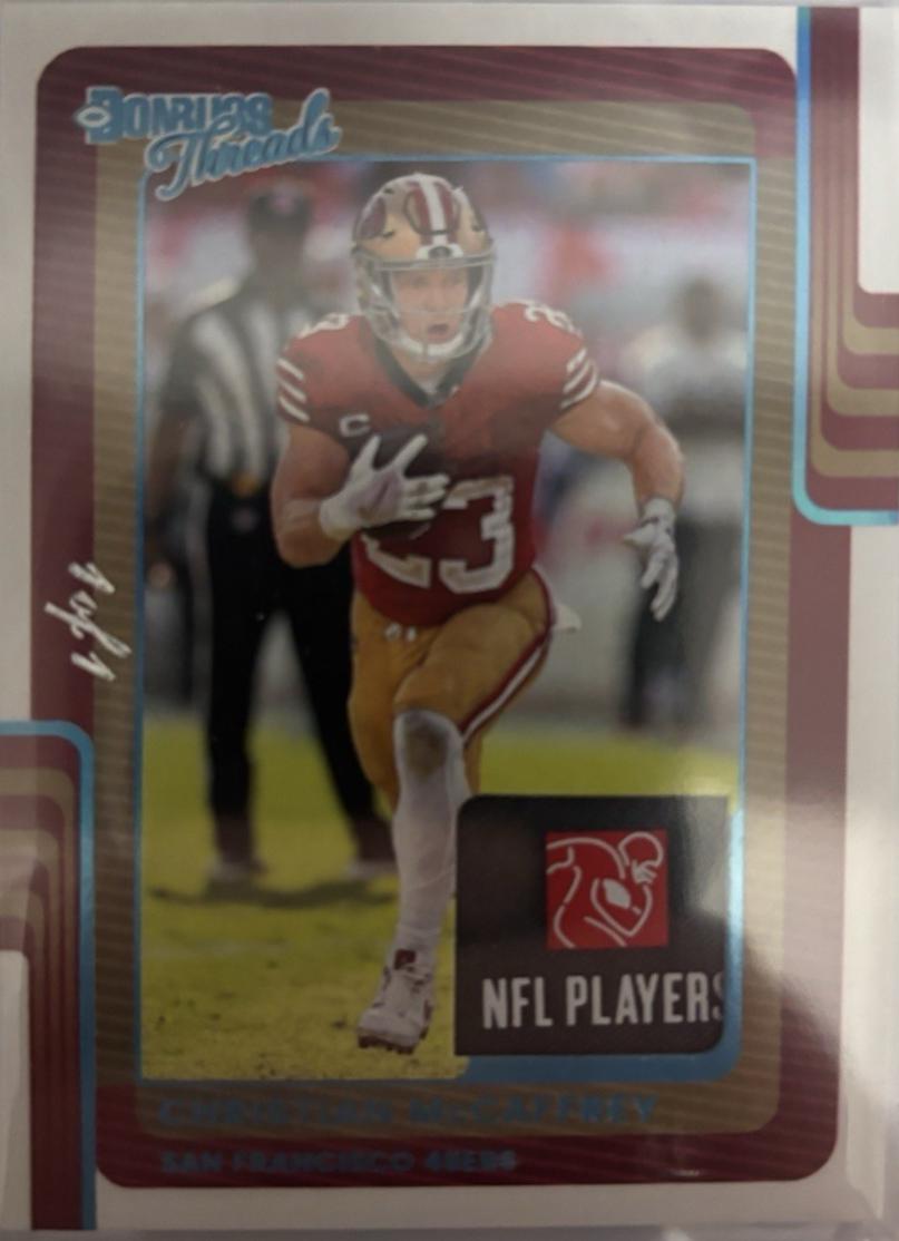 Christian McCaffrey [Laundry Tag] #DTH-CMY