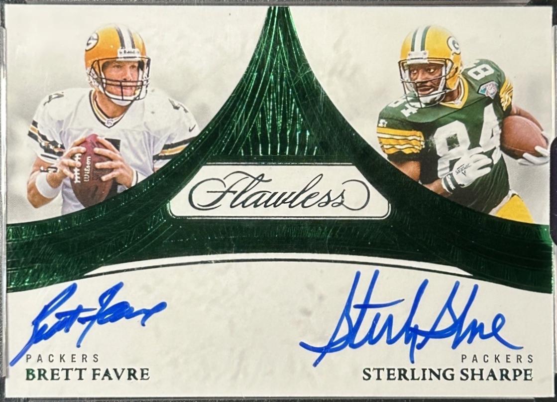 Brett Favre / Sterling Sharpe [Emerald] #9