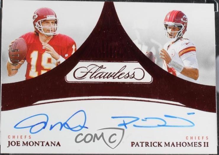 Joe Montana / Patrick Mahomes II [Ruby] #6