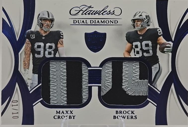 Maxx Crosby/Brock Bowers [Sapphire] #11