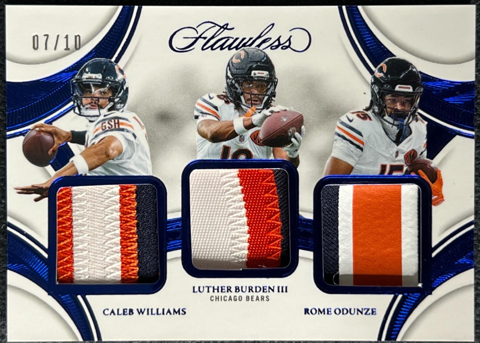 Caleb Williams / Luther Burden III / Rome Odunze [Sapphire] #4