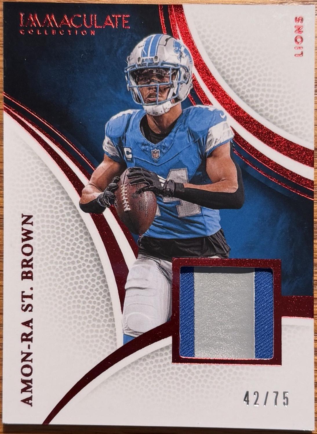 Amon-Ra St. Brown [Red] #81