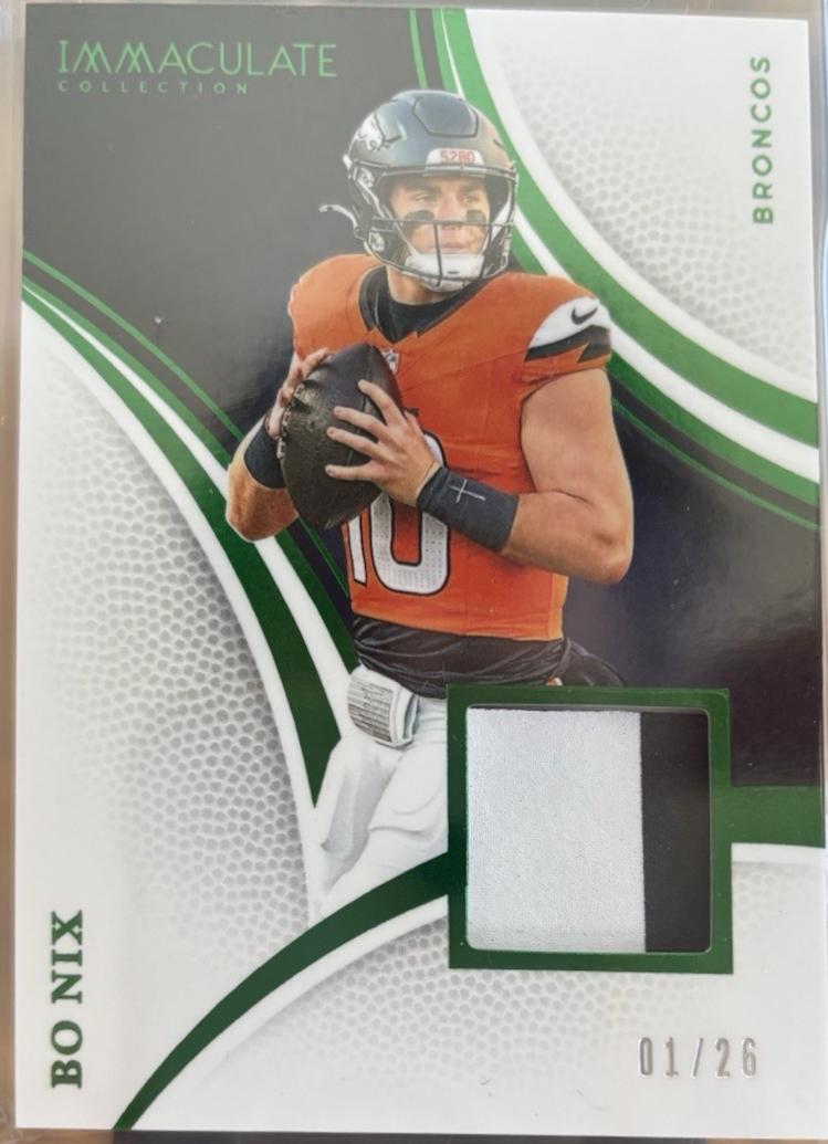 Bo Nix [Emerald] #80