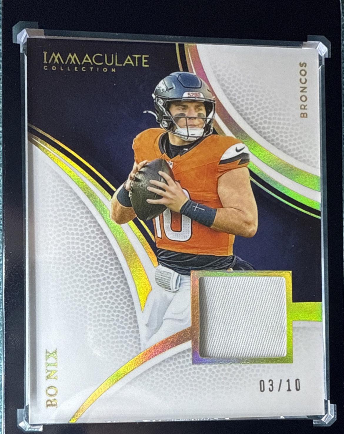 Bo Nix [Gold] #80